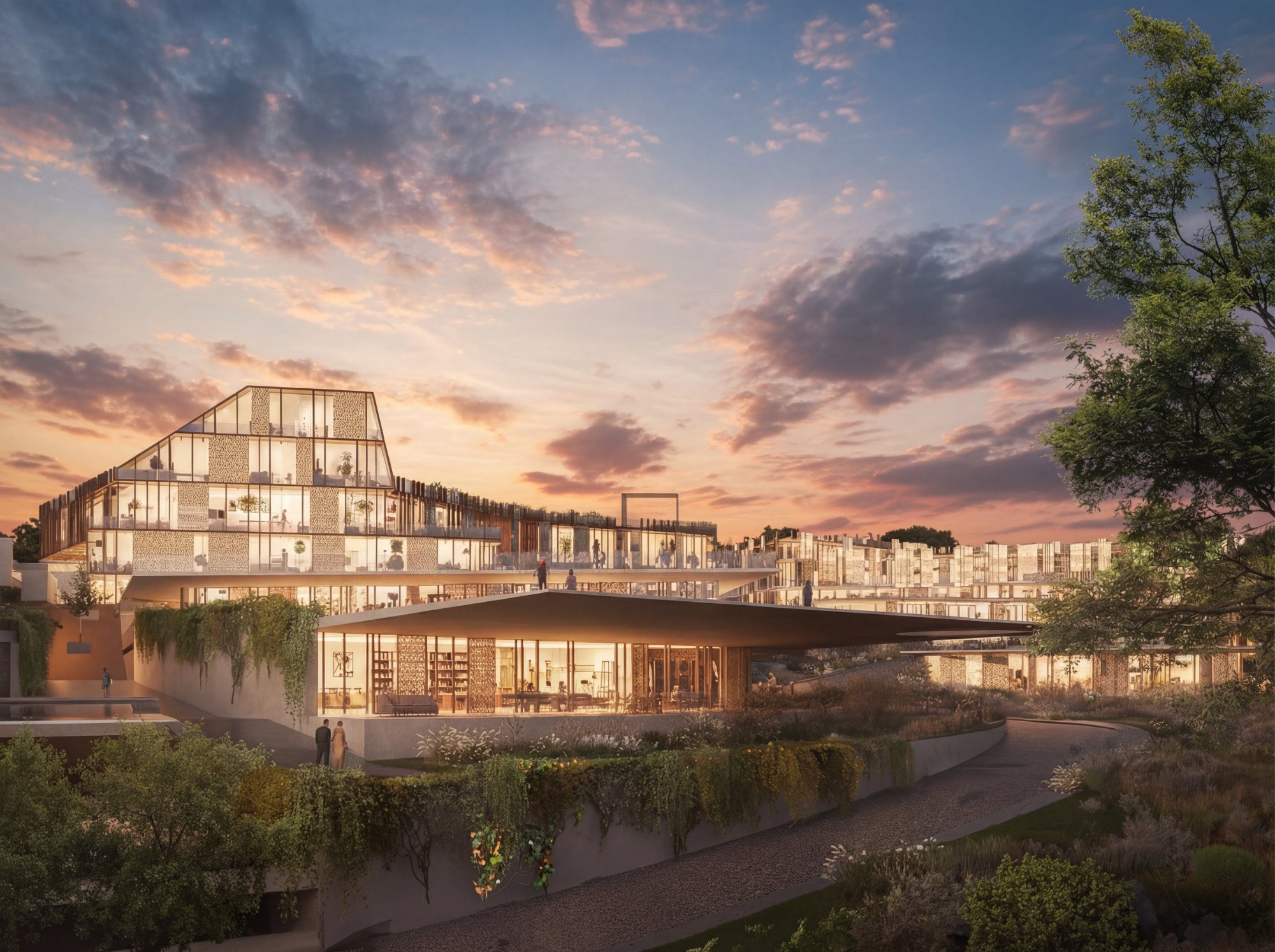 A Five-Star Hotel and a Branded Business Hub